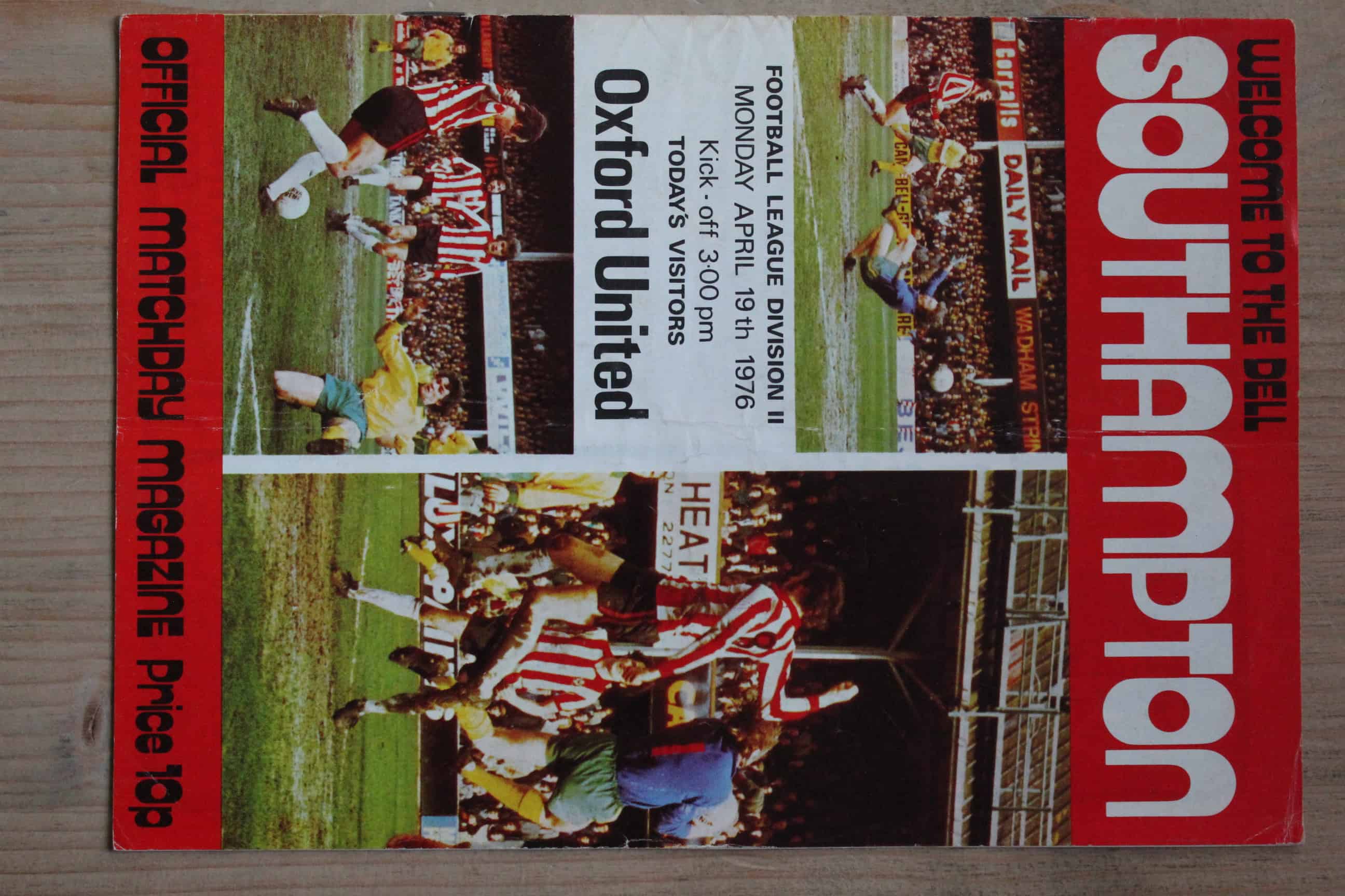 Southampton FC v Oxford United FC